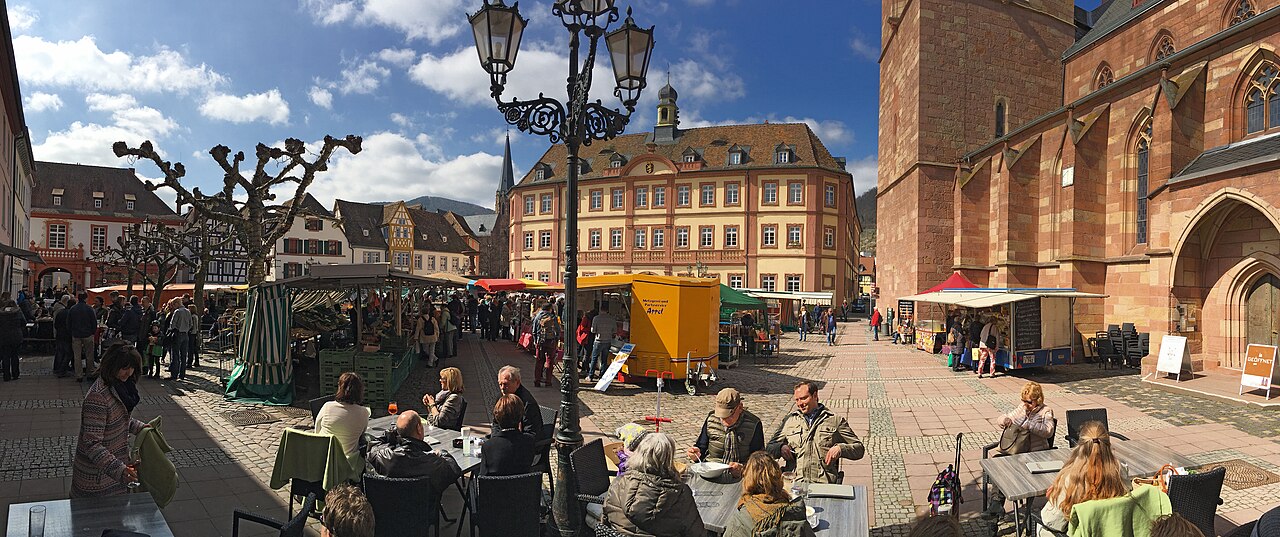 Marktplatz in Neustadt an der Weinstraße